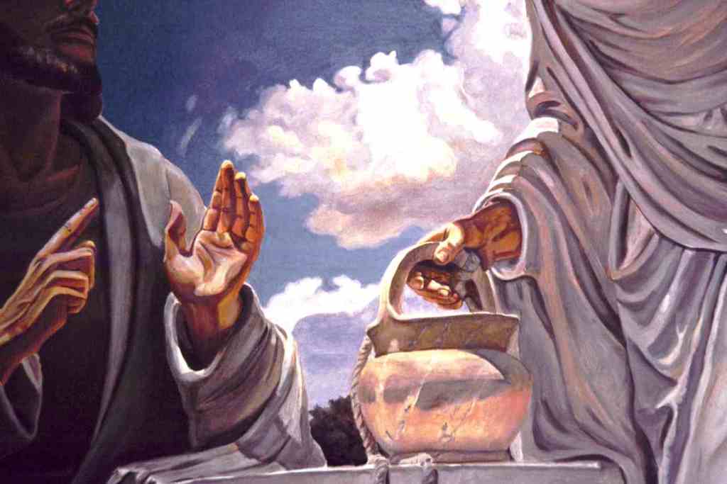 Jesus of Nazareth and the Woman at Jacob’s&nbsp;Well